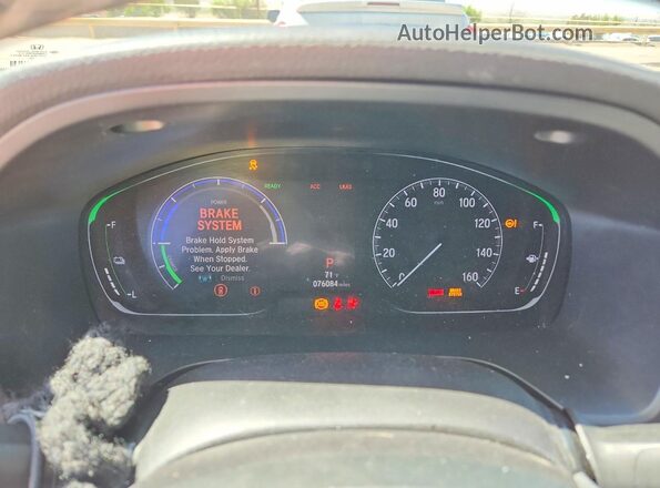 19XZE4F94KE025337 2019 HONDA INSIGHT Серебряный Вид щитка приборов
