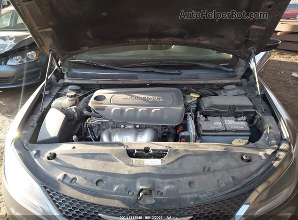 1C3CCCAB0GN122249 2016 CHRYSLER 200 Gray Rear view