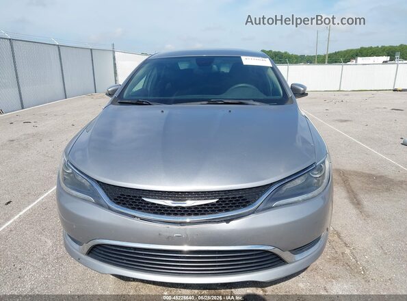 1C3CCCAB0GN150794 2016 CHRYSLER 200 Серебряный Вид спереди