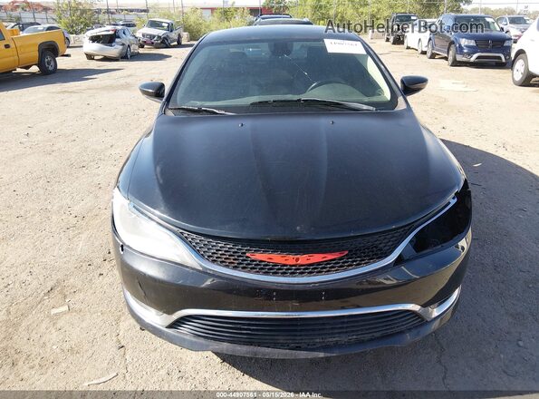 1C3CCCAB0HN501690 2017 CHRYSLER 200 Черный Вид задней части салона