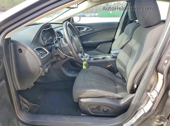 1C3CCCAB1GN122180 2016 CHRYSLER 200 Золотой Вид салона спереди
