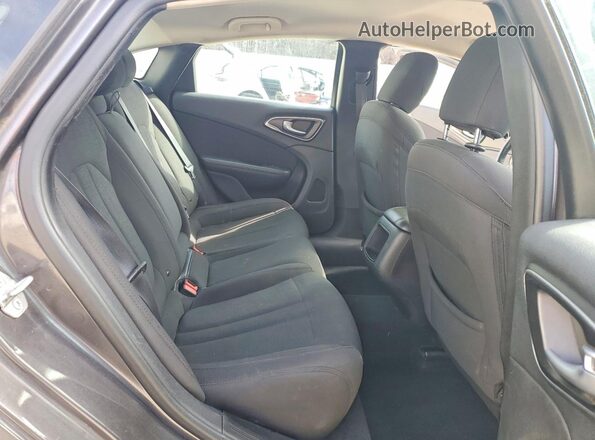 1C3CCCAB1GN122180 2016 CHRYSLER 200 Золотой Вид задних сидений