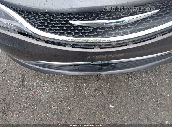 1C3CCCAB2GN144074 2016 CHRYSLER 200 Серый Вид спереди