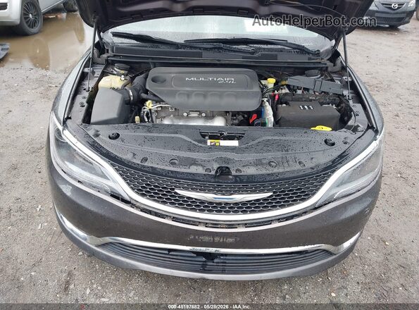 1C3CCCAB2GN144074 2016 CHRYSLER 200 Серый Вид сзади