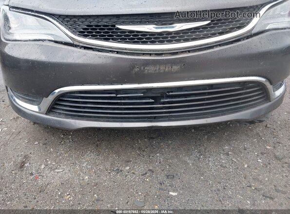 1C3CCCAB2GN144074 2016 CHRYSLER 200 Серый Вид щитка приборов