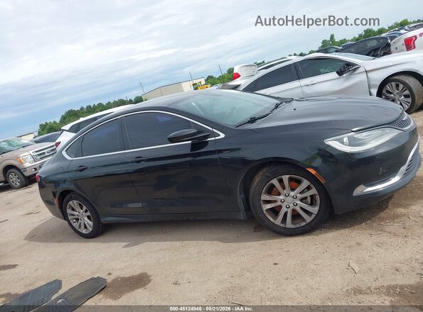 1C3CCCAB2GN152661 2016 CHRYSLER 200 Black Սալոնի հետևի տեսք
