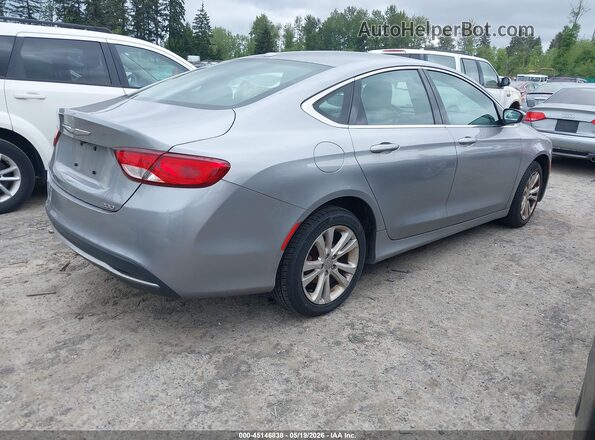 1C3CCCAB2GN176071 2016 CHRYSLER 200 Gray Задня права чверть