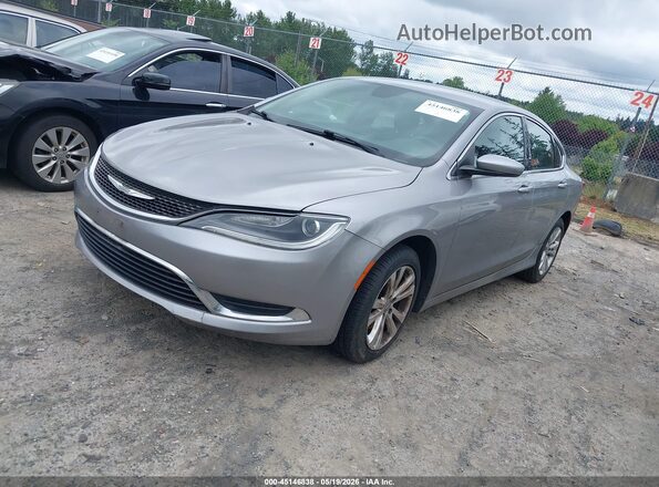 1C3CCCAB2GN176071 2016 CHRYSLER 200 Gray Передня ліва чверть