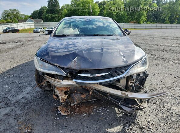 1C3CCCAB3GN124013 2016 CHRYSLER 200 Gray Front view