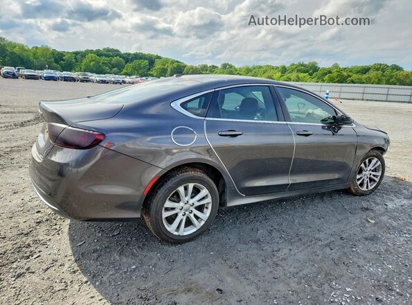 1C3CCCAB3GN124013 2016 CHRYSLER 200 Gray Rear right