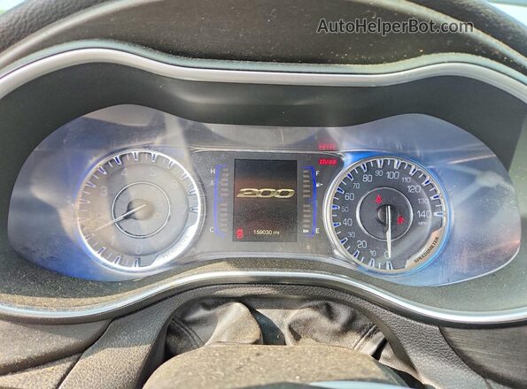1C3CCCAB3GN124013 2016 CHRYSLER 200 Gray Instrument cluster view