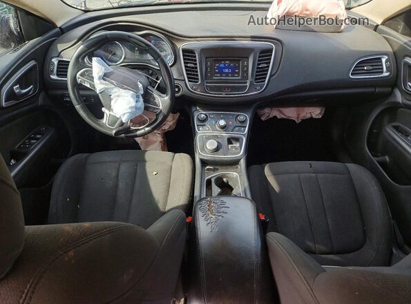 1C3CCCAB3GN124013 2016 CHRYSLER 200 Gray Dashboard view