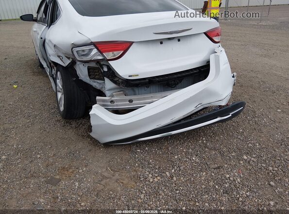 1C3CCCAB3GN136565 2016 CHRYSLER 200 White წინა ხედი