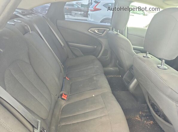 1C3CCCAB3GN171901 2016 CHRYSLER 200 Черный Вид задних сидений