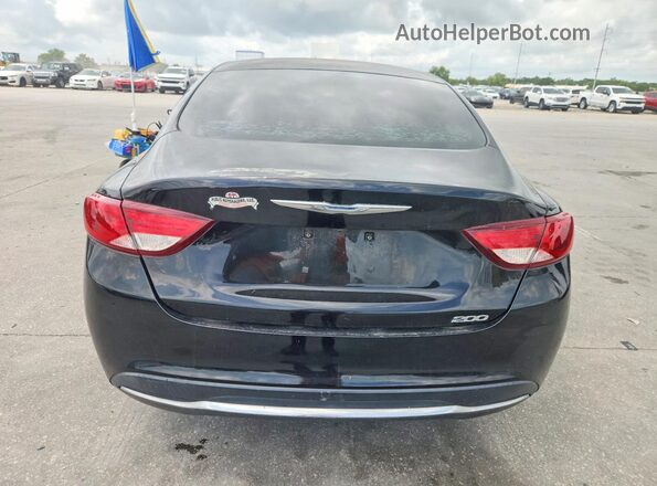 1C3CCCAB3GN171901 2016 CHRYSLER 200 Черный Вид сзади