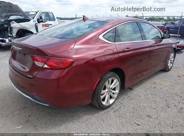 1C3CCCAB3HN501473 2017 CHRYSLER 200 Красный Задняя правая четверть
