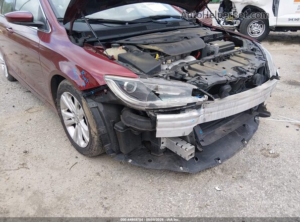 1C3CCCAB3HN501473 2017 CHRYSLER 200 Красный Вид спереди