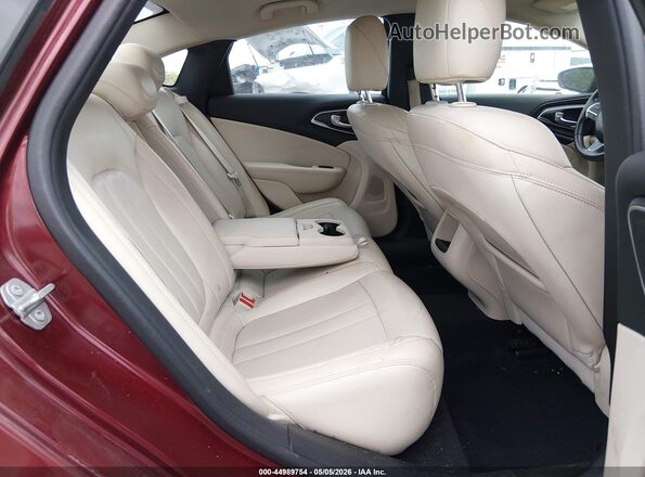 1C3CCCAB3HN501473 2017 CHRYSLER 200 Красный Вид наклейки с VIN-кодом