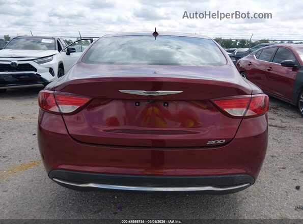 1C3CCCAB3HN501473 2017 CHRYSLER 200 Красный 
