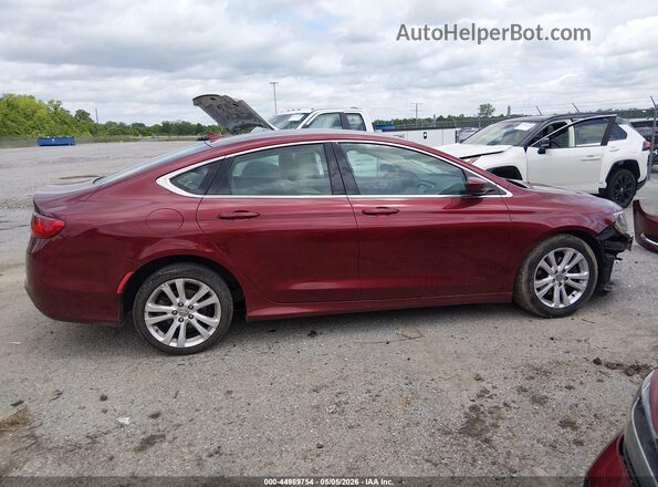 1C3CCCAB3HN501473 2017 CHRYSLER 200 Красный Панорамный вид салона 360°
