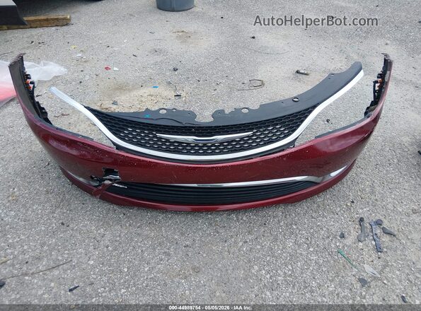 1C3CCCAB3HN501473 2017 CHRYSLER 200 Красный Вид щитка приборов