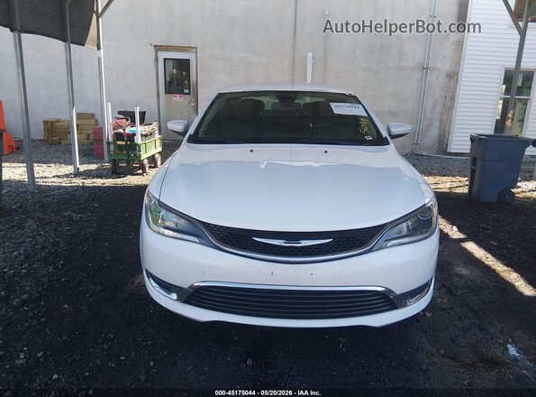 1C3CCCAB4GN164830 2016 CHRYSLER 200 White 