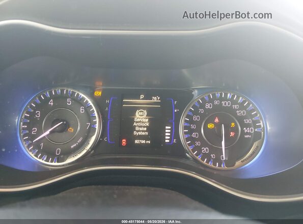 1C3CCCAB4GN164830 2016 CHRYSLER 200 White 