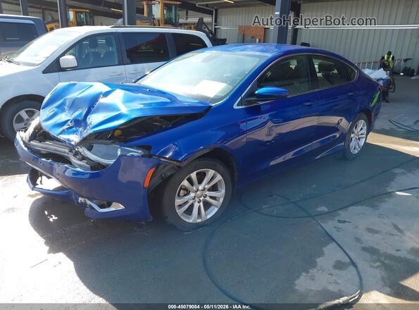 1C3CCCAB4GN181210 2016 CHRYSLER 200 Синий 