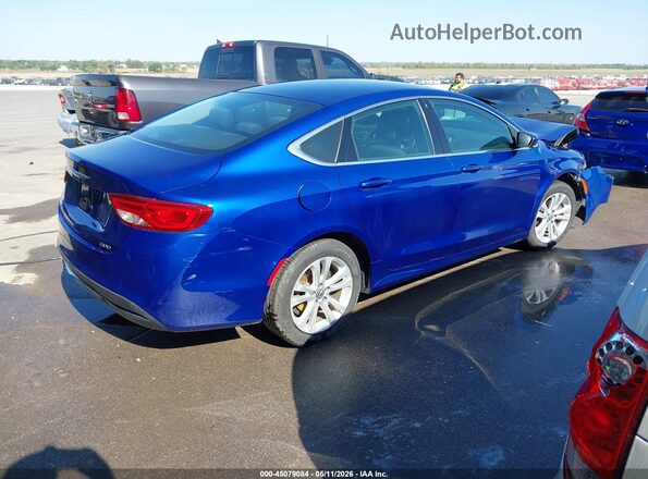 1C3CCCAB4GN181210 2016 CHRYSLER 200 Синий 