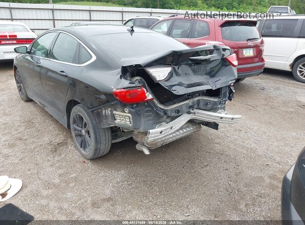 1C3CCCAB4HN504821 2017 CHRYSLER 200 Black Tył lewy