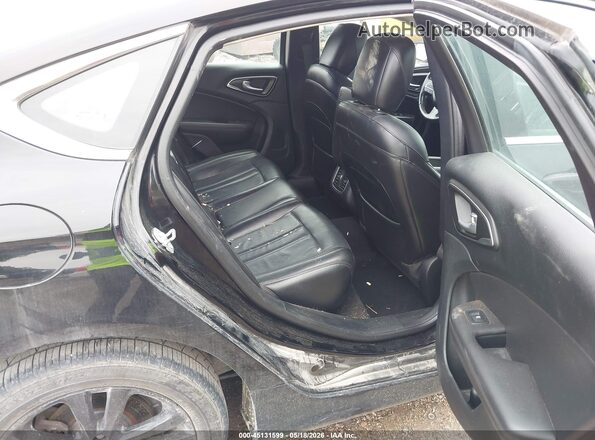 1C3CCCAB4HN504821 2017 CHRYSLER 200 Black Widok naklejki z numerem VIN