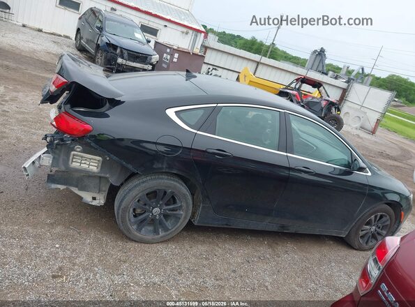 1C3CCCAB4HN504821 2017 CHRYSLER 200 Black Widok wnętrza z tyłu