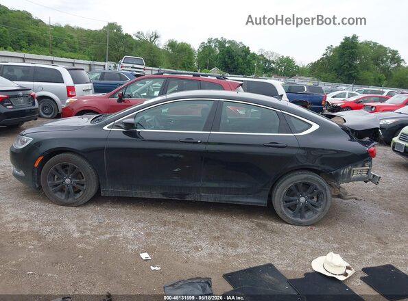 1C3CCCAB4HN504821 2017 CHRYSLER 200 Black Widok wnętrza 360 stopni