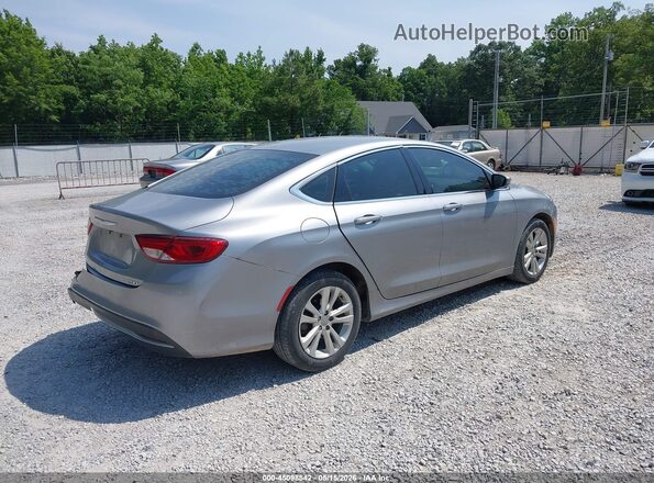 1C3CCCAB5GN128466 2016 CHRYSLER 200 Silver Задня права чверть
