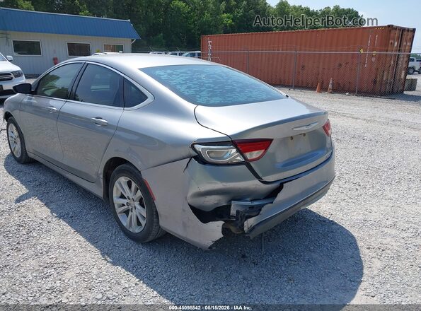 1C3CCCAB5GN128466 2016 CHRYSLER 200 Silver Вид спереду