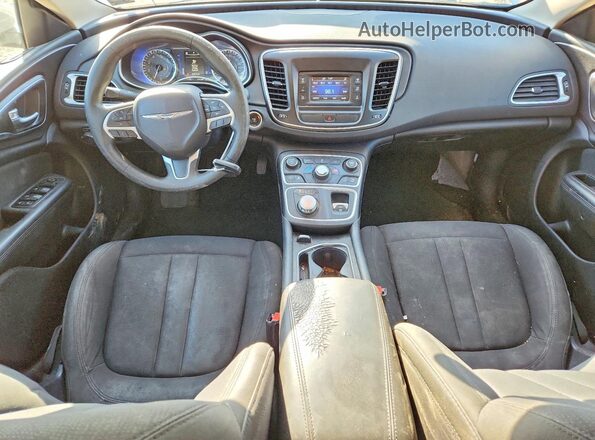 1C3CCCAB6GN121011 2016 CHRYSLER 200 Белый Вид панели приборов