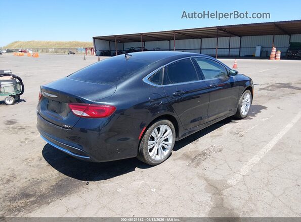 1C3CCCAB6GN162819 2016 CHRYSLER 200 Black 