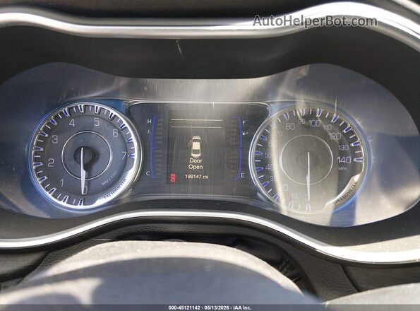1C3CCCAB6GN162819 2016 CHRYSLER 200 Black 