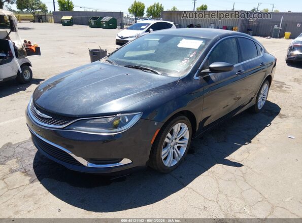 1C3CCCAB6GN162819 2016 CHRYSLER 200 Black 