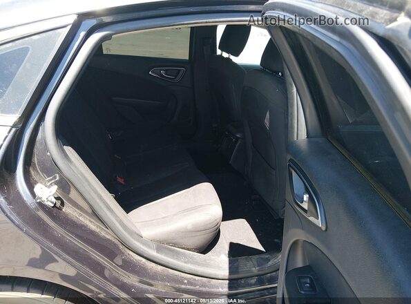 1C3CCCAB6GN162819 2016 CHRYSLER 200 Black 
