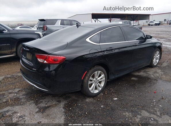 1C3CCCAB6HN507560 2017 CHRYSLER 200 Black Հետևի աջ