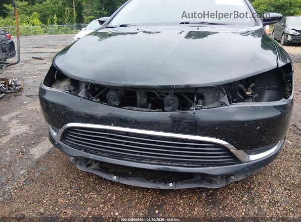 1C3CCCAB6HN507560 2017 CHRYSLER 200 Black Դիմացի տեսք
