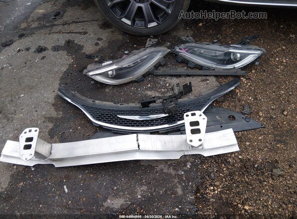 1C3CCCAB6HN507560 2017 CHRYSLER 200 Black Սարքավորումների վահանակի տեսք
