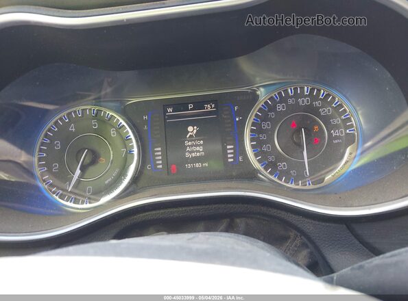 1C3CCCAB8GN169402 2016 CHRYSLER 200 Blue Widok tylnych siedzeń