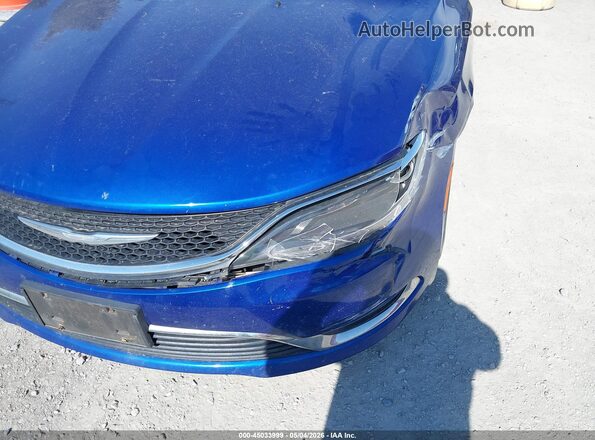1C3CCCAB8GN169402 2016 CHRYSLER 200 Blue 