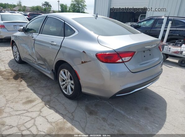 1C3CCCAB9HN511862 2017 CHRYSLER 200 Silver Задня ліва чверть