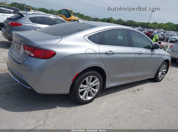 1C3CCCAB9HN511862 2017 CHRYSLER 200 Silver Задня права чверть