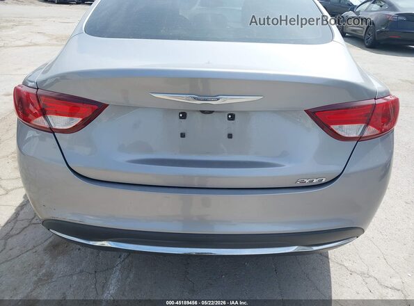 1C3CCCAB9HN511862 2017 CHRYSLER 200 Silver 