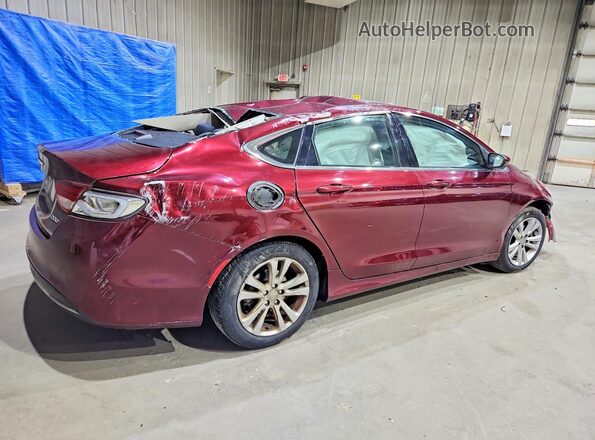 1C3CCCABXGN131895 2016 CHRYSLER 200 Burgundy 