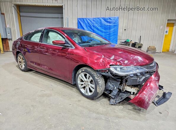 1C3CCCABXGN131895 2016 CHRYSLER 200 Burgundy 